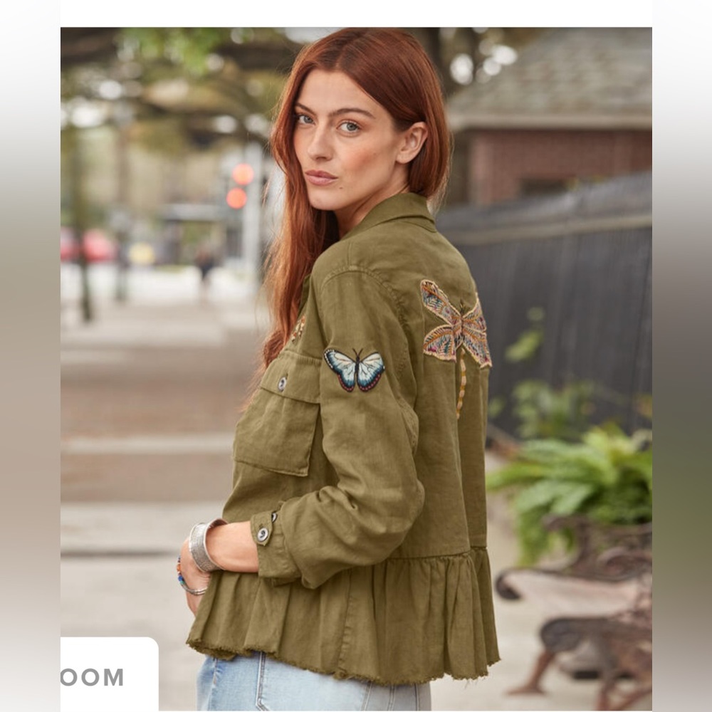 NWOT Sundance Butterfly Legends jacket. Size XS. RUNS LARGE. SIZE DOWN.